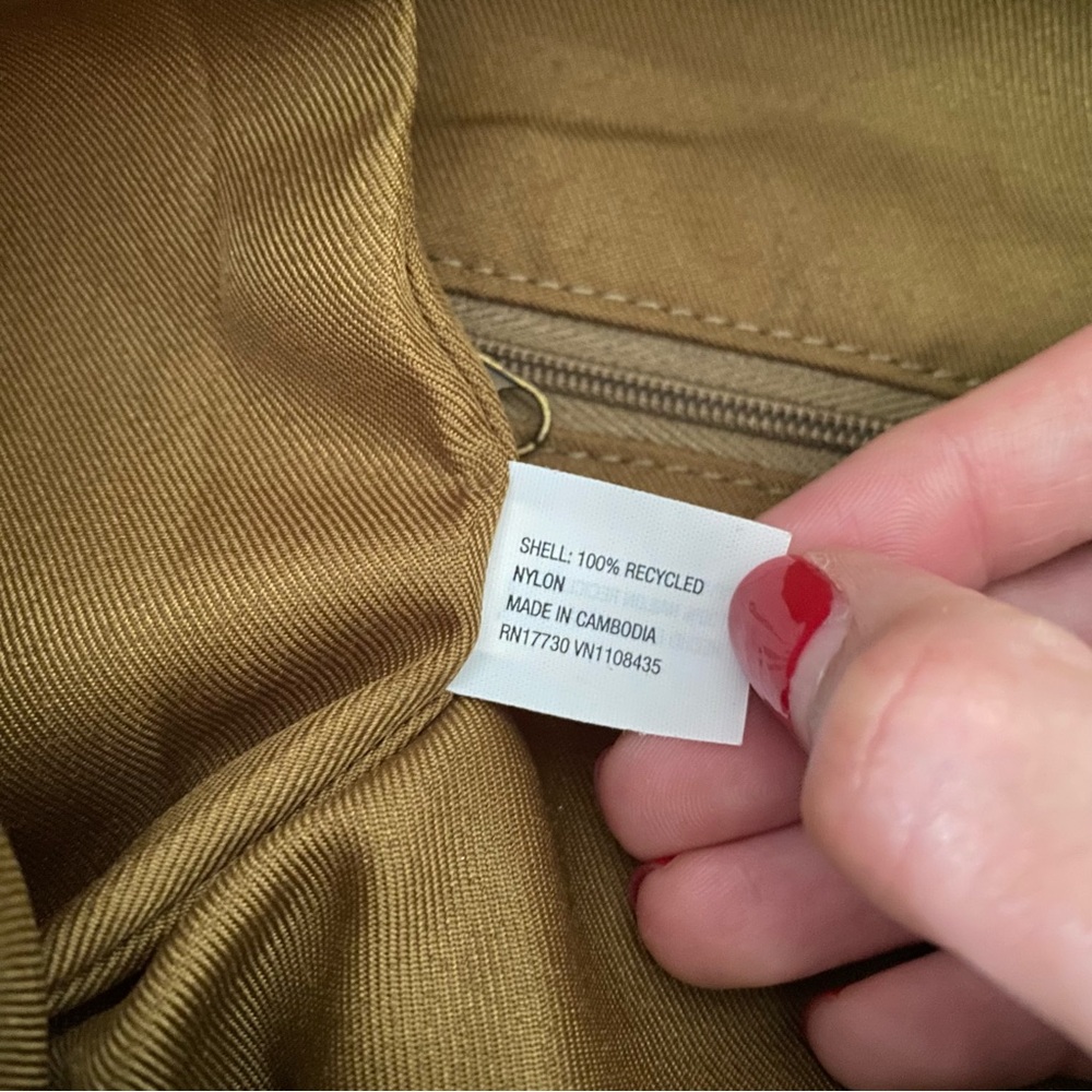 Universal Thread Olive Green Backpack With Front … - image 4